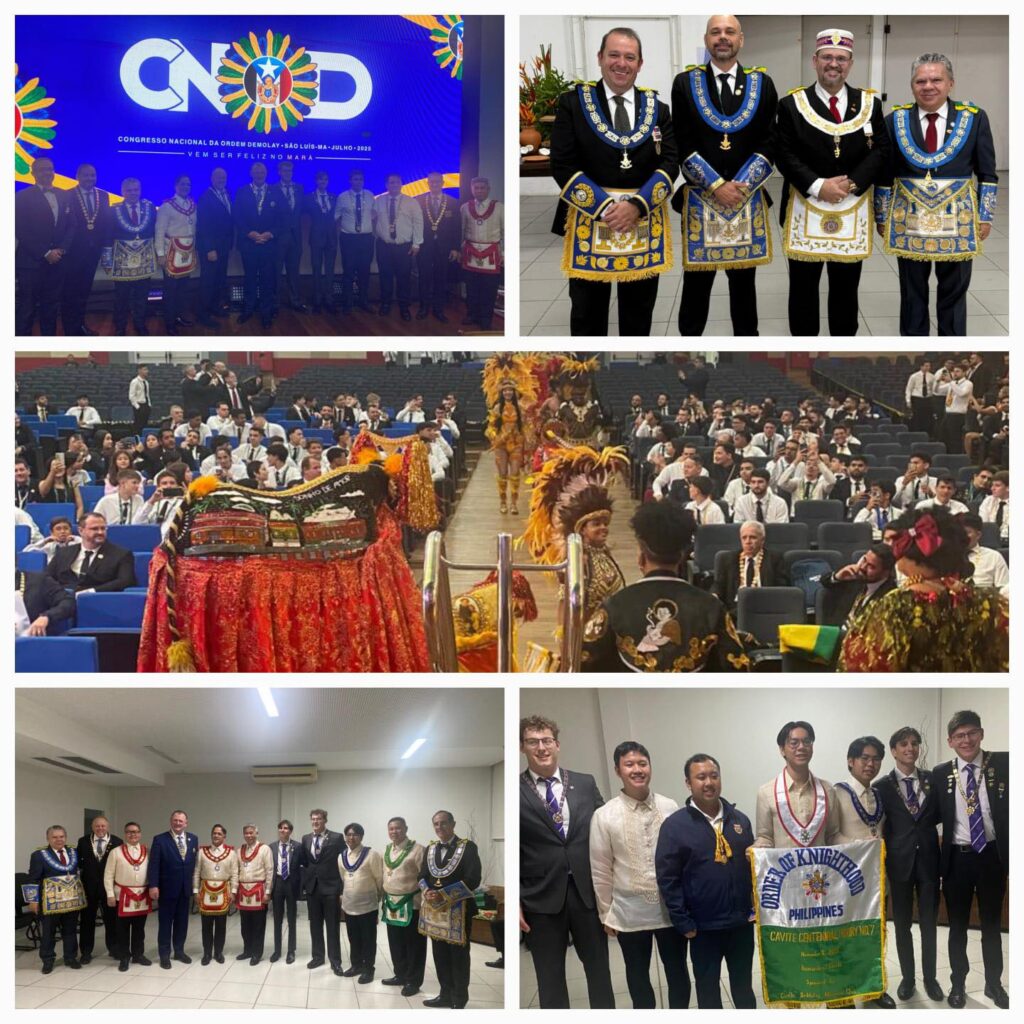 O Grão-Mestre Estadual do GOB-BAIANO, Oscimar Torres, participou da abertura do Congresso Nacional da Ordem DeMolay em São Luís, que reuniu mais de 500 participantes, homenageou Capítulos e personalidades e discutiu metas estratégicas para o próximo mandato.